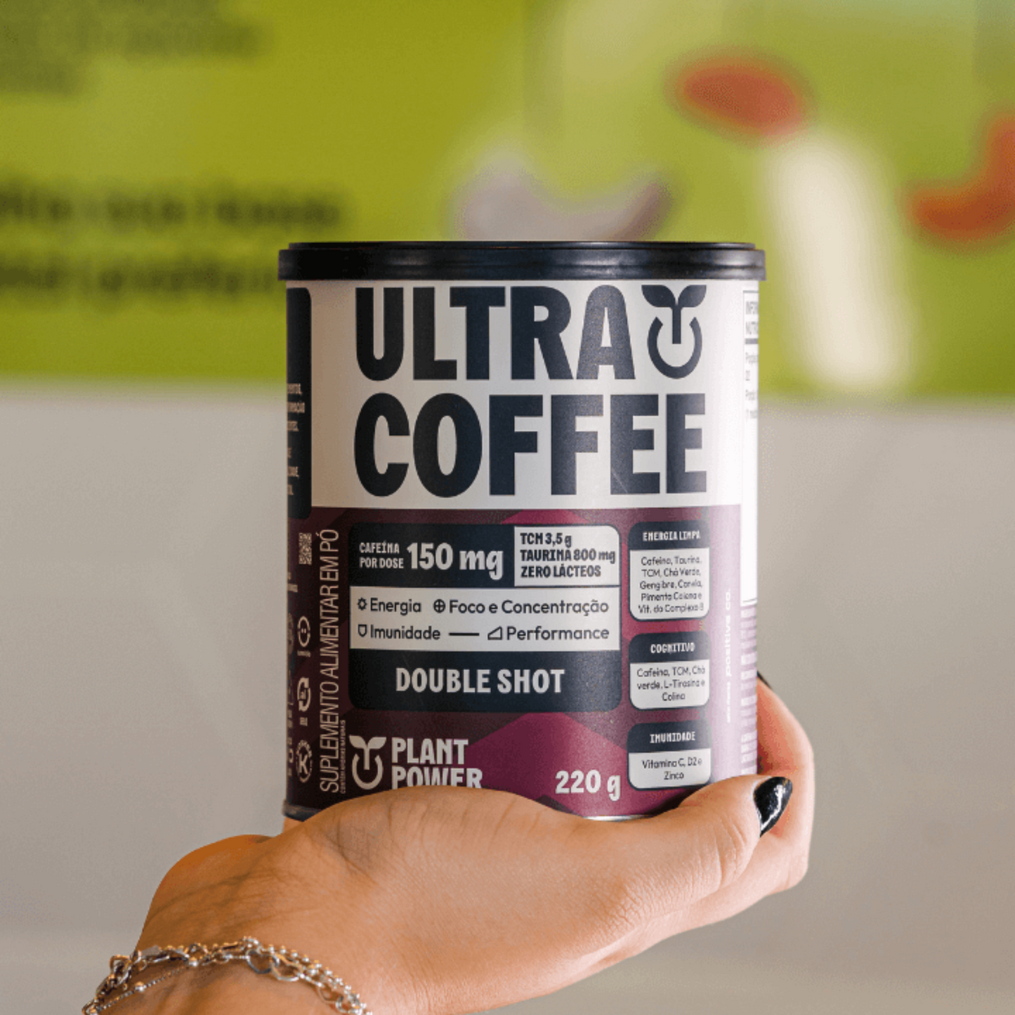 Ultracoffee Double Shot - Lata 220g