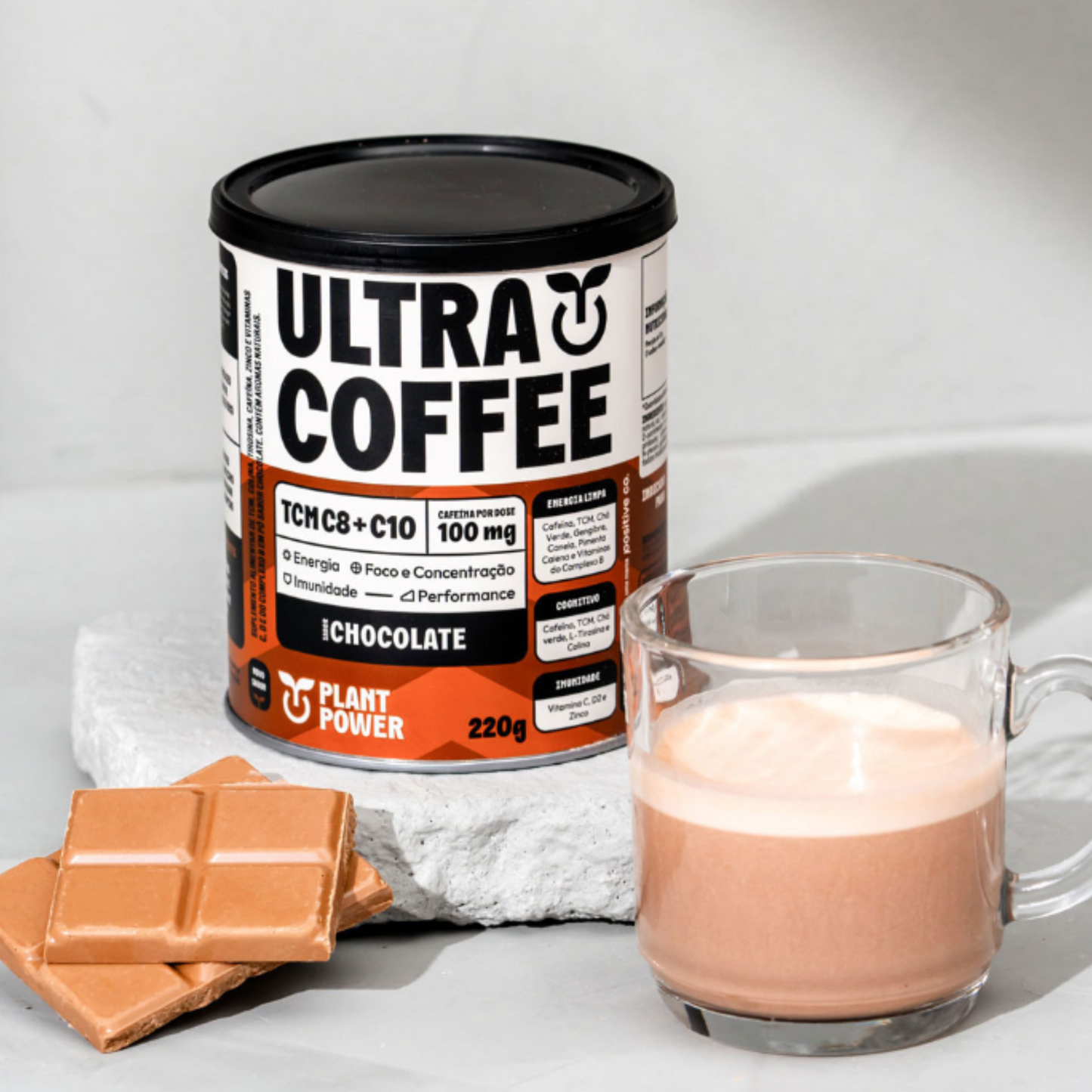 Ultracoffee sabor Chocolate - Lata 220g