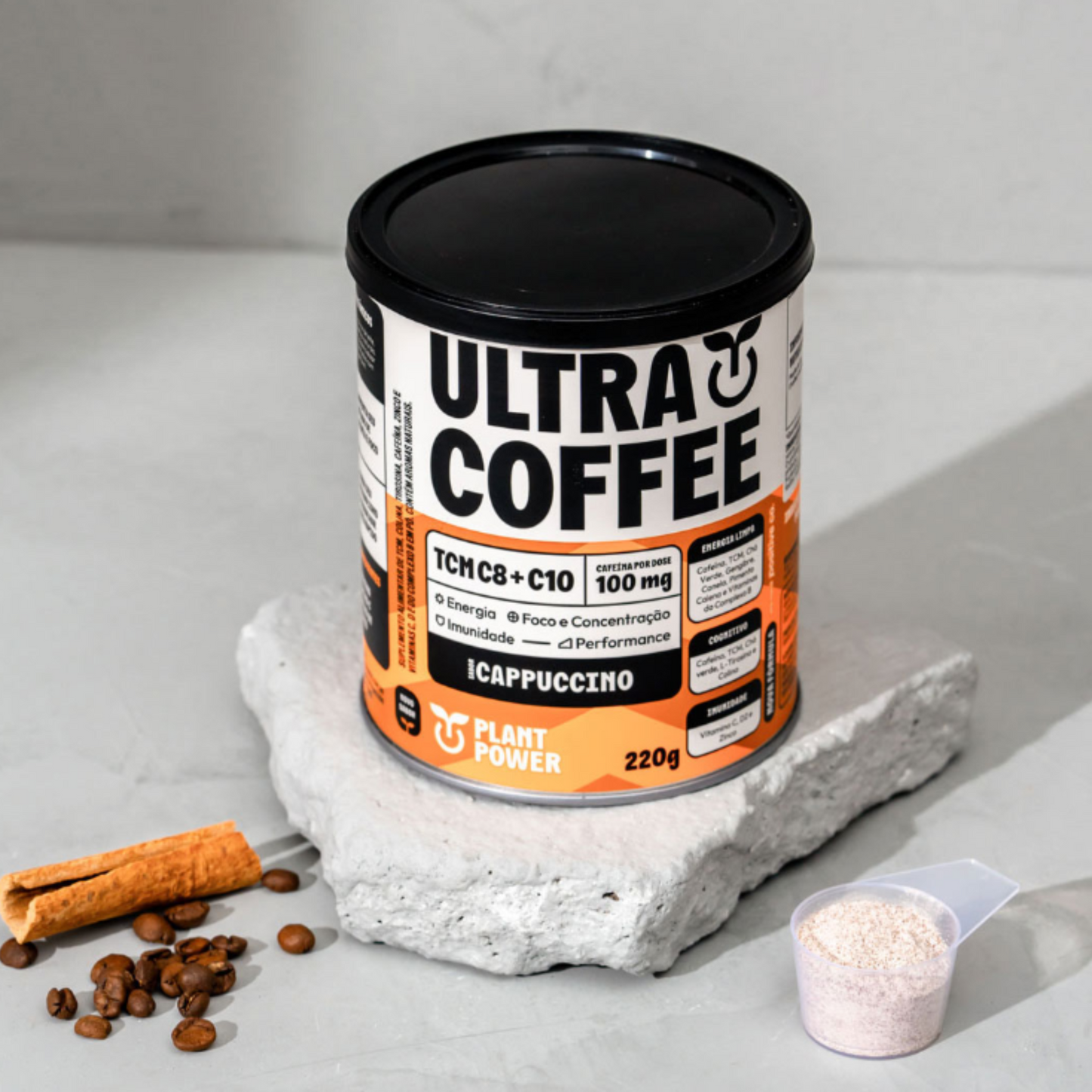 Ultracoffee sabor Cappuccino - Lata 220g