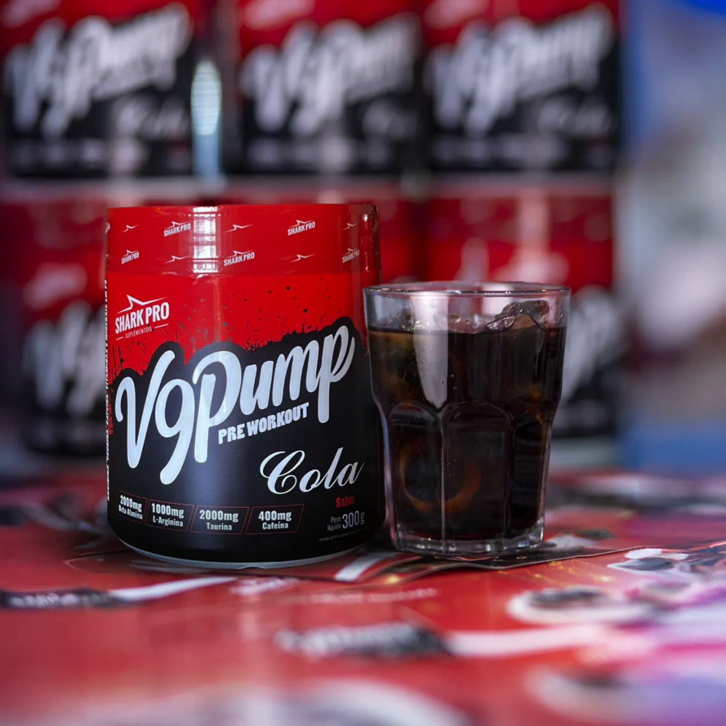 V9 PUMP - Sabor Cola 300g