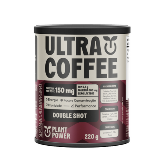 Ultracoffee Double Shot - Lata 220g