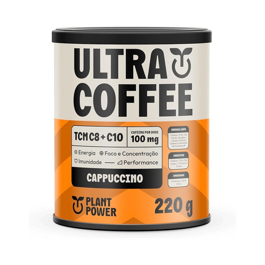 Ultracoffee sabor Cappuccino - Lata 220g