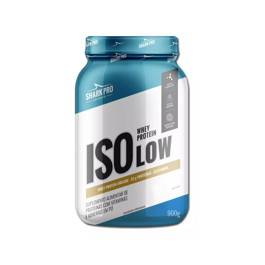 Isolow - Whey Protein Isolado  Baunilha pote 900g