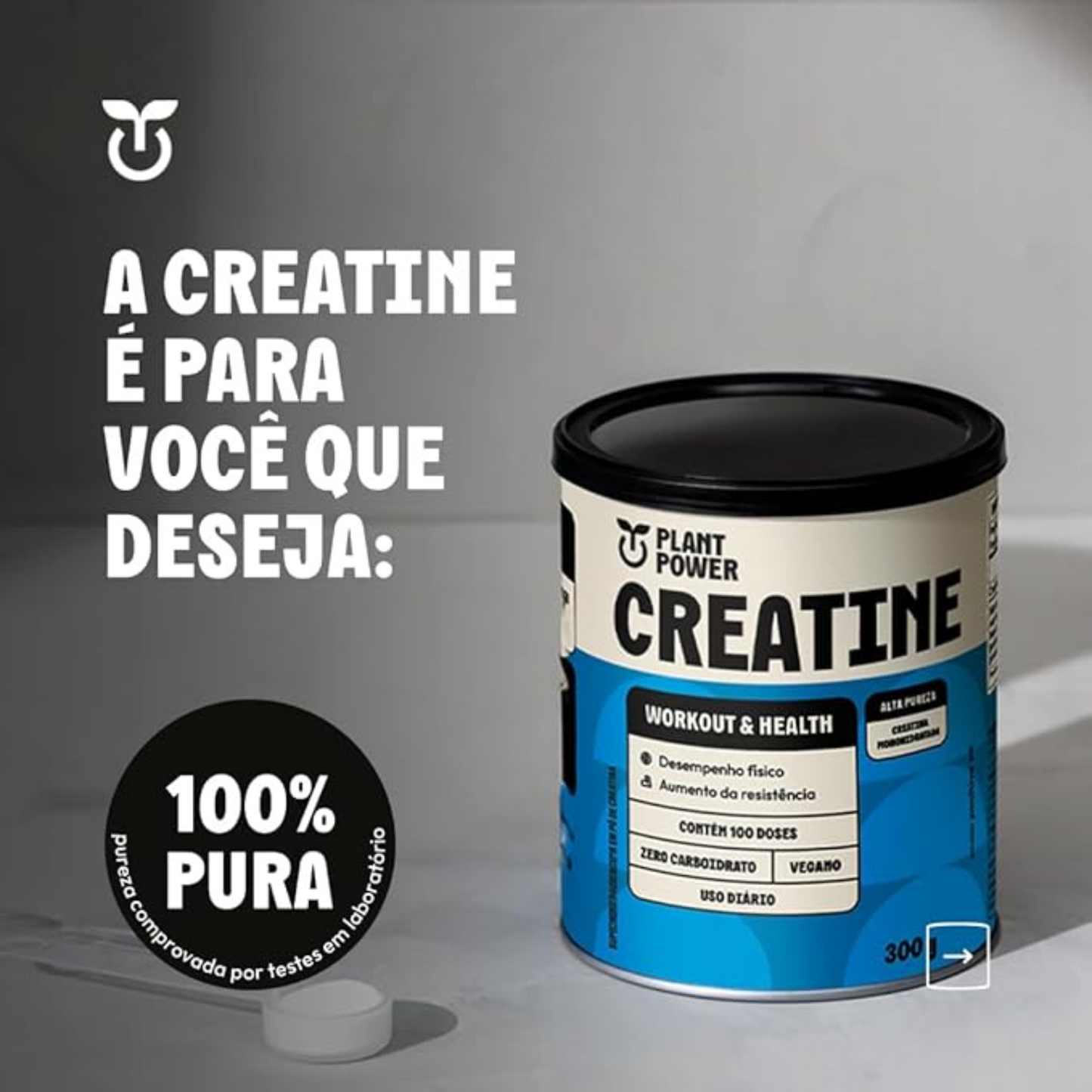 Creatina PLANT POWER - 300g