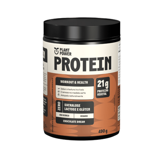 Proteína Vegetal Plant Power - Chocolate Dream 490g